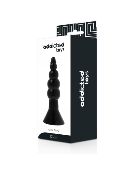 ADDICTED TOYS ANAL PLUG 17CM BLACK