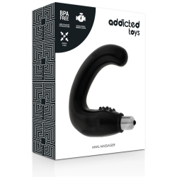 ADDICTED TOYS ANAL MASSAGER BLACK 2