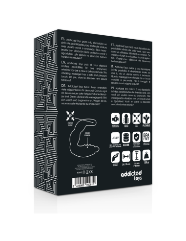 ADDICTED TOYS PROSTATE ANAL MASSAGER VIBRATION