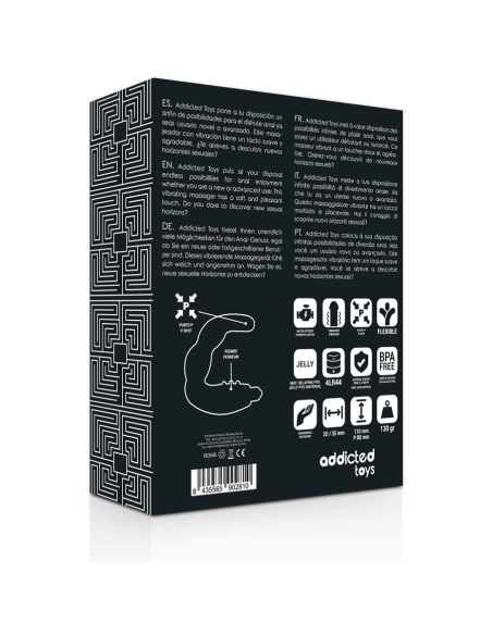 ADDICTED TOYS PROSTATE ANAL MASSAGER VIBRATION