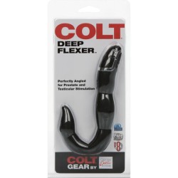 COLT DEEP VIBRADOR ANAL FLEXIBLE NEGRO 2