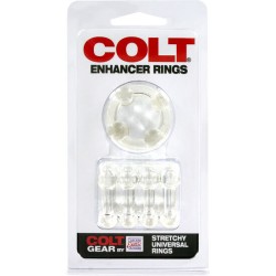 COLT ENHANCER RINGS ANILLOS PARA EL PENE TRANSPARENTES 2