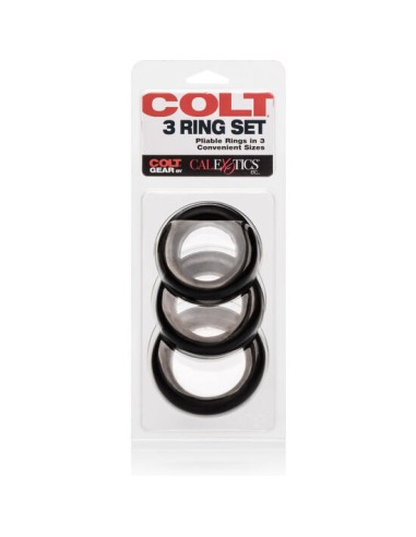 COLT SET 3 ANILLOS PENE Y TESTICULOS
