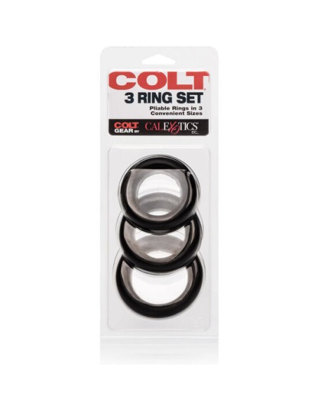 COLT SET 3 ANILLOS PENE Y TESTICULOS