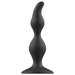 ADDICTED TOYS ANAL SEXUAL PLUG 12CM NEGRO 2