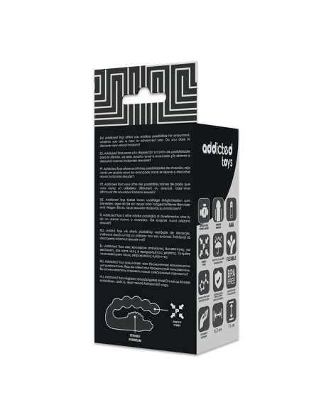 ADDICTED TOYS MASAJEADOR ANAL PROSTATICO CON VIBRACIoN