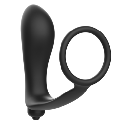 ADDICTED TOYS PLUG ANAL VIBRADOR CON ANILLO PENE 2