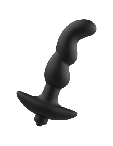 ADDICTED TOYS MASAJEADOR ANAL CON VIBRACIoN NEGRO