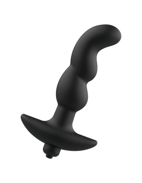 ADDICTED TOYS MASAJEADOR ANAL CON VIBRACIoN NEGRO
