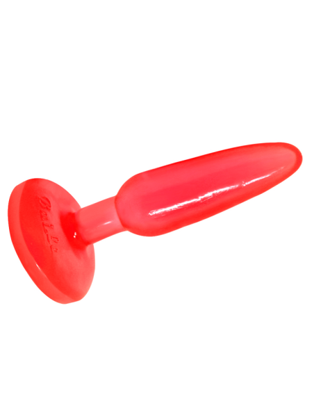 PLUG ANAL TACTO SUAVE ROJO 142