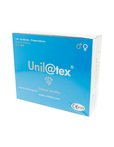 UNILATEX PRESERVATIVOS NATURALES 144 UDS
