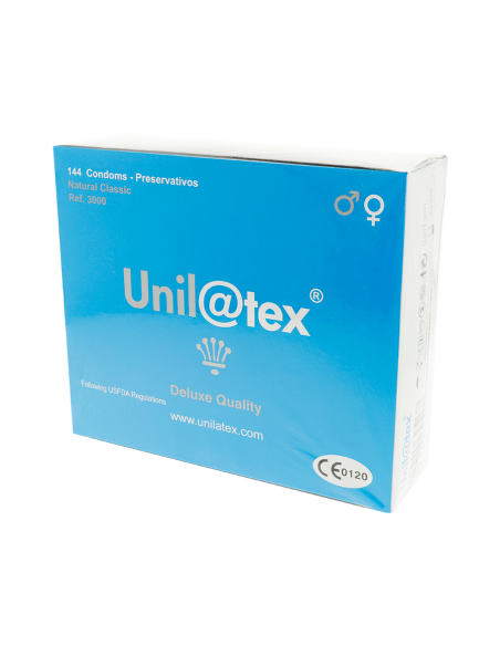 UNILATEX PRESERVATIVOS NATURALES 144 UDS