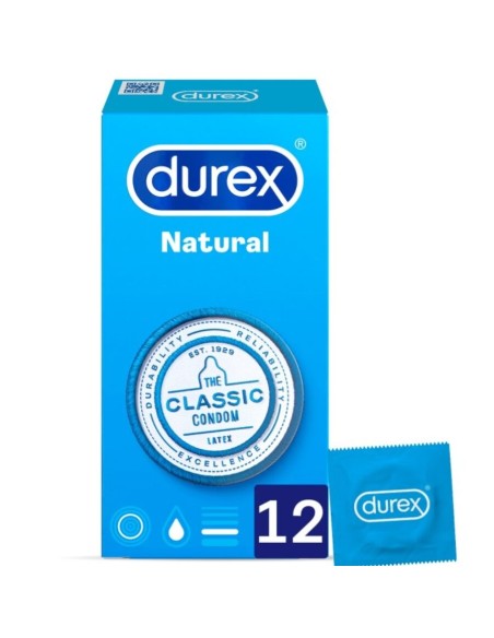 DUREX NATURAL PLUS 12 UNIDADES