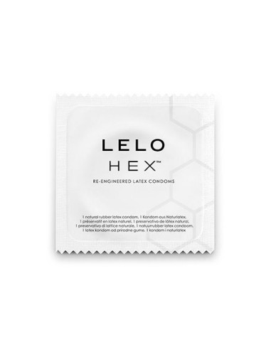 LELO HEX PRESERVATIVO CAJA 12 UDS