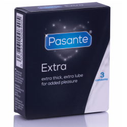 PASANTE EXTRA PRESERVATIVO EXTRA GRUESOS 3 UNIDADES