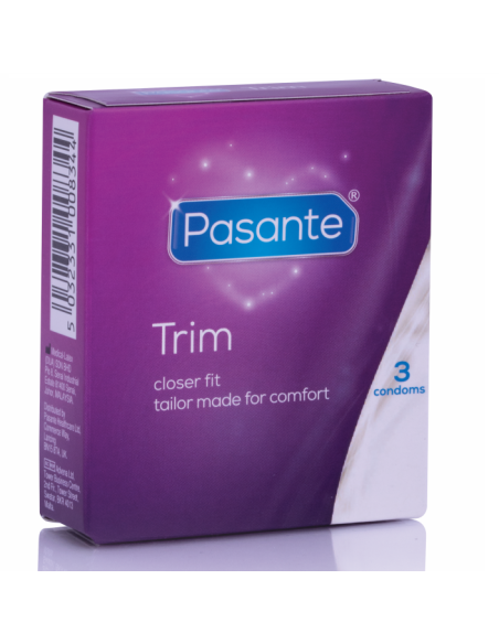 PASANTE PRESERVATIVOS TRIM MaS DELGADO 3 UNIDADES
