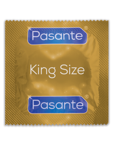 PASANTE PRESERVATIVOS KING MaS LARGOS Y ANCHOS 3 UNIDADES