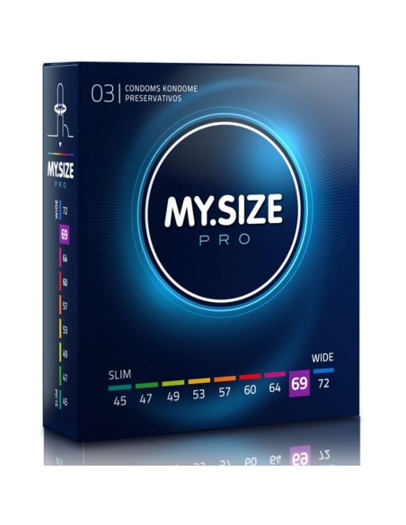 MY SIZE PRO PRESERVATIVOS 69 MM 3 UNIDADES