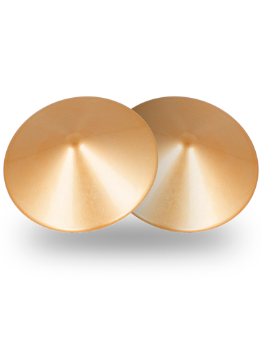 COQUETTE CHIC DESIRE CUBRE PEZONES CIRCULOS DORADOS