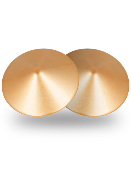 COQUETTE CHIC DESIRE CUBRE PEZONES CIRCULOS DORADOS