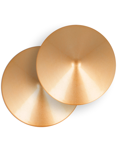 COQUETTE CHIC DESIRE CUBRE PEZONES CIRCULOS DORADOS