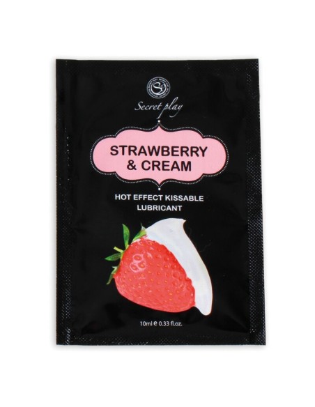 SECRETPLAY MONODOSIS LUBRICANTE FRESAS NATA 10ML