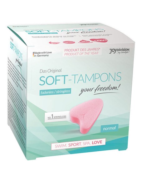 SOFT TAMPONS TAMPONES ORIGINALES LOVE 3UDS