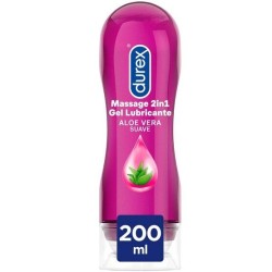 DUREX GEL LUBRICANTE DE MASAJE SUAVE ALOE VERA 200 ML 2