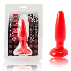 PLUG ANAL PEQUENO ROJO 15CM 2