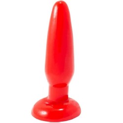 PLUG ANAL PEQUENO ROJO 15CM