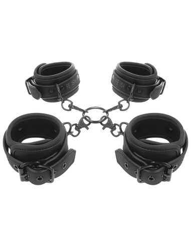 FETISH SUBMISSIVE SET ESPOSAS MANOS Y TOBILLOS