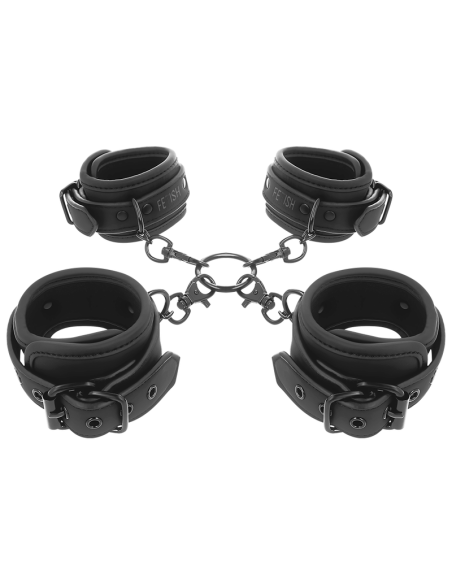 FETISH SUBMISSIVE SET ESPOSAS MANOS Y TOBILLOS