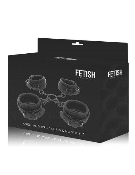 FETISH SUBMISSIVE SET ESPOSAS MANOS Y TOBILLOS
