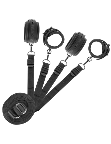 FETISH SUBMISSIVE SET DE ESPOSAS Y ATADURAS