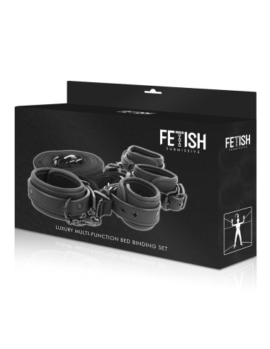 FETISH SUBMISSIVE SET DE ESPOSAS Y ATADURAS