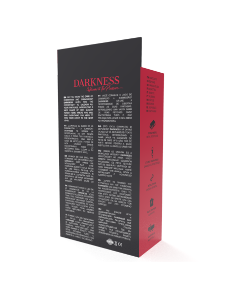 DARKNESS ESPOSAS AJUSTABLES MANOS LEATHER NEGRO