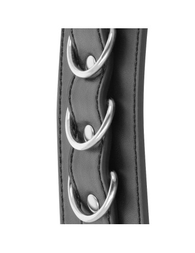 DARKNESS ESPOSAS CUERO AJUSTABLES NEGRO