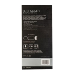 BUTT QUIVER ESTIMULADOR DEL PUNTO P 7 VELOCIDADES NEGRO 2