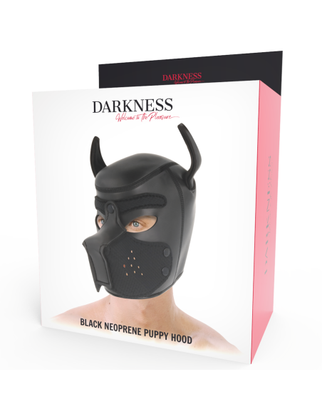 DARKNESS MaSCARA PERRO DE NEOPRENO CON HOCICO EXTRAiBLE M