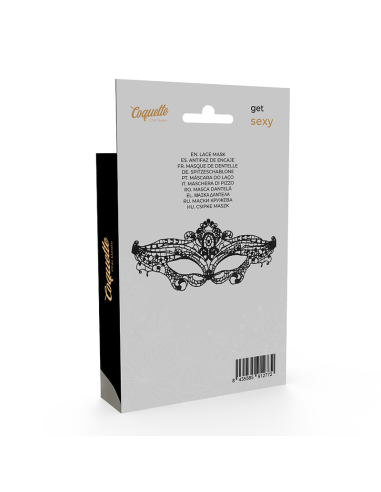 COQUETTE CHIC DESIRE ANTIFAZ ENCAJE NEGRO