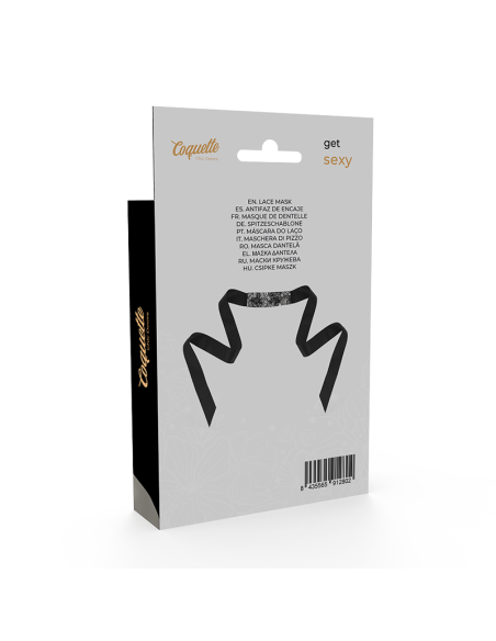 COQUETTE CHIC DESIRE ANTIFAZ ENCAJE NEGRO