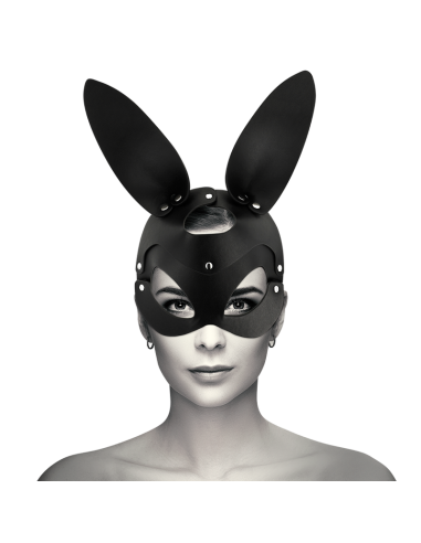 COQUETTE MASCARA CUERO VEGANO CON OREJAS DE CONEJO