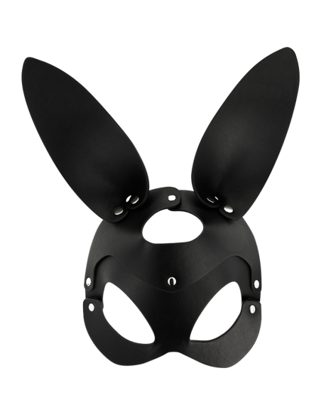 COQUETTE MASCARA CUERO VEGANO CON OREJAS DE CONEJO