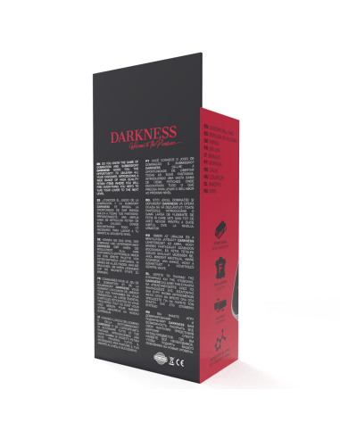 DARKNESS MORDAZA SILICONA ROJO