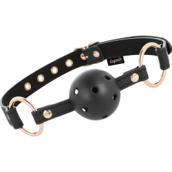 COQUETTE CHIC DESIRE FANTASY MORDAZA TRANSPIRABLE CUERO VEGANO 2