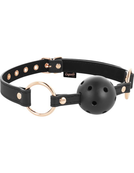 COQUETTE FANTASY MORDAZA TRANSPIRABLE CUERO VEGANO