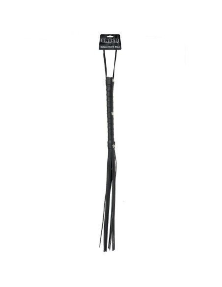 FETISH FANTASY FETISH FANTASY EDICION LIMITADA LATIGO AZOTADOR PIEL NEGRO