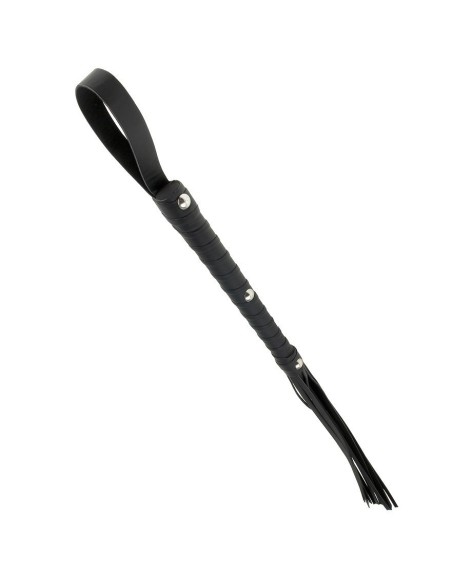 FETISH FANTASY FETISH FANTASY EDICION LIMITADA LATIGO AZOTADOR PIEL NEGRO
