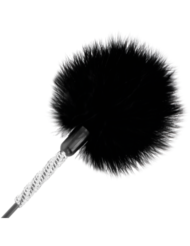 DARKNESS FUSTA CON PLUMA LOVE NEGRO 50CM