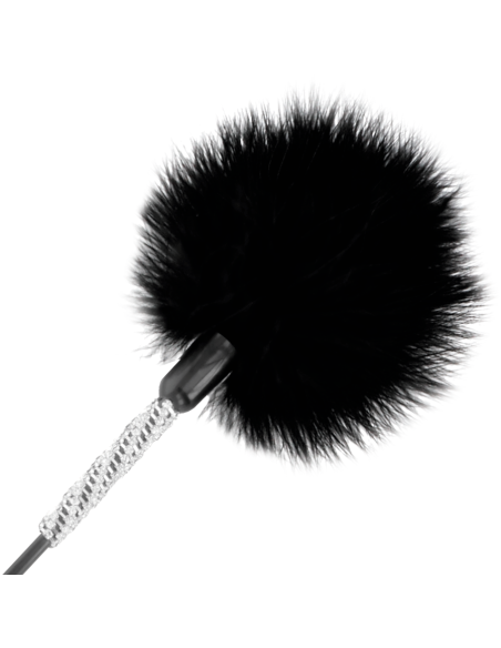 DARKNESS FUSTA CON PLUMA LOVE NEGRO 50CM